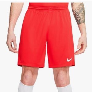 NWT Nike Men's Red  soccer Shorts